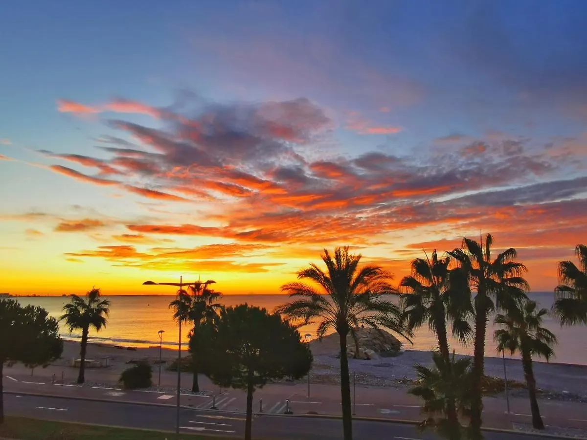 Panoramic Sea View Studio 24H Checkin Cagnes-sur-Mer 0*,