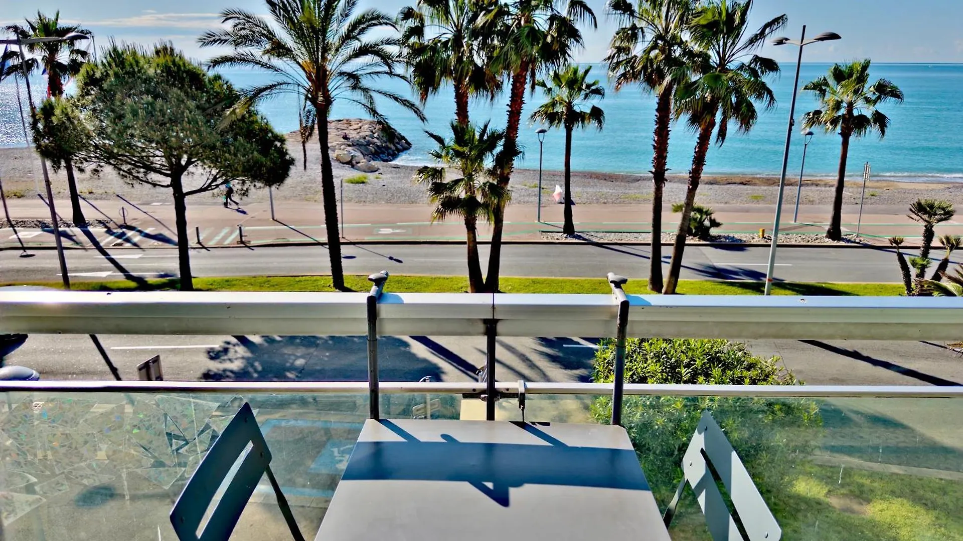 Lejlighed Panoramic Sea View Studio 24H Checkin Cagnes-sur-Mer