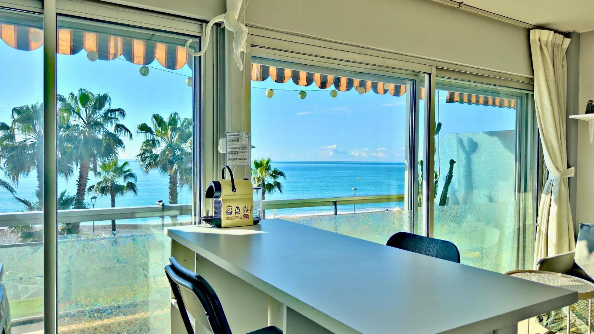 Panoramic Sea View Studio 24H Checkin Cagnes-sur-Mer 0*,